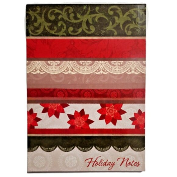 Holiday Paper Craft Notes Notepad  7" x 5" x .25" - Picture 1 of 3